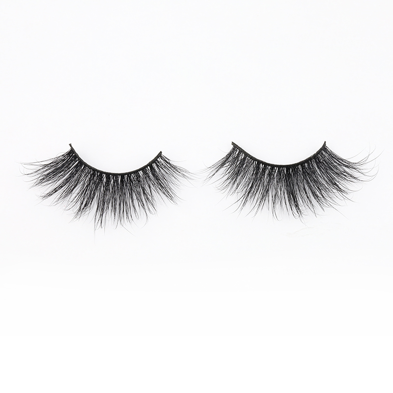 Eyelash Supplier Sell Real Mink Fur 5D 25mm Strip Lashes with Private Label in the Uk JN126